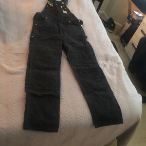 Carhartt R01 36x36 double knee bib overalls
